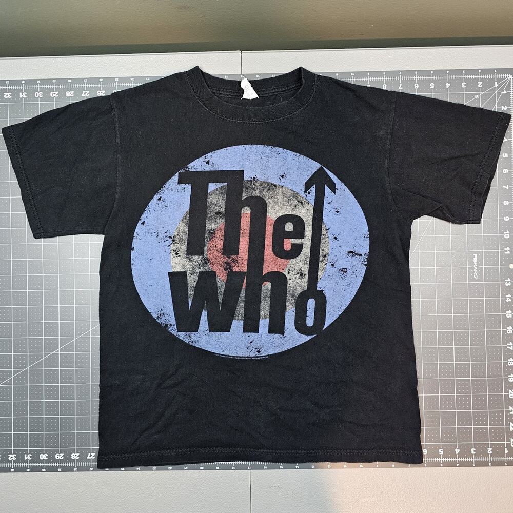 The Who Tshirt Medium Band Music Tee Retro Reprint Streetwear Rock Concert Tour